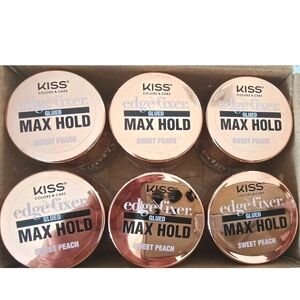 KISS Edge Fixer Glued Max Hold Sweet Peach